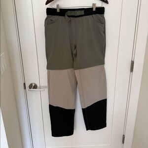 Eddie Bauer Women's ClimaTrail Zip-off Pants Green